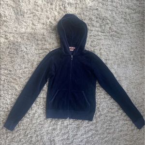 Juicy Couture - Navy Blue Tracksuit Jacket Hoodie